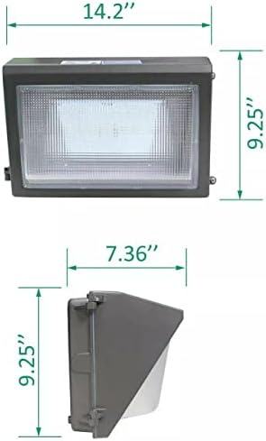 Zthome 80W יעילות גבוהה 150LM/W LED אריזה אור אור [MH HID HPS החלפת] מנורת אבטחה מתקן כביש תאורה